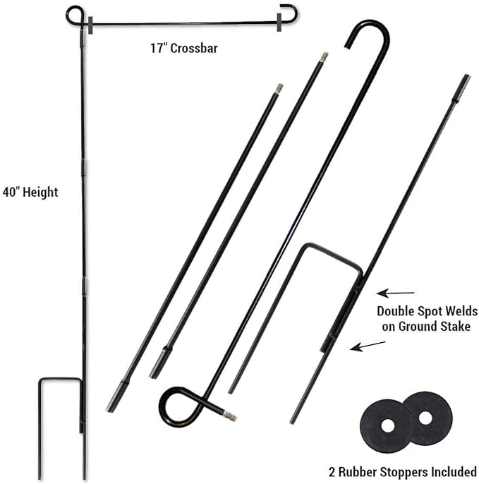 WinCraft Philadelphia Union Garden Flag with Stand Pole Holder