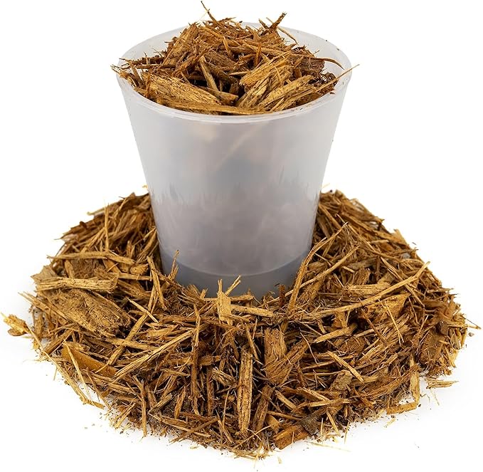 Yellow Mulch - Protect Your Plants with a Sustainable Ground Cover - 4 QUARTS