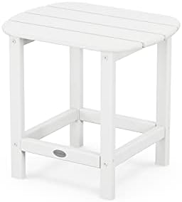 POLYWOOD SBT18WH South Beach 18" Outdoor Side Table by Unknown