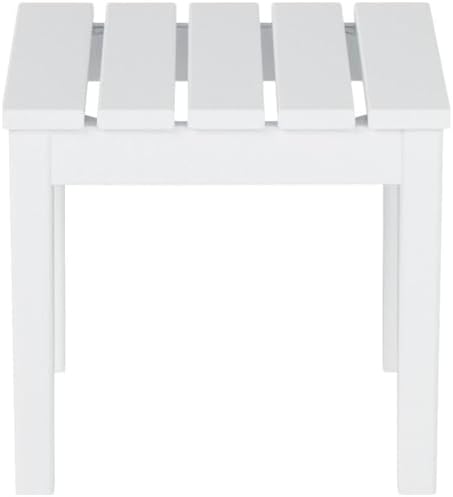 Small Outdoor Side Table, Patio End Table Weather Resistant Outdoor Coffee Table - Image 6