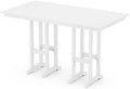 Trex Outdoor Furniture™ Monterey Bay 37" x 72" Bar Table in Classic White by Unknown