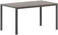 Flash Furniture Commercial Grade 55x31 in Metal Dining Table by FlashFurniture