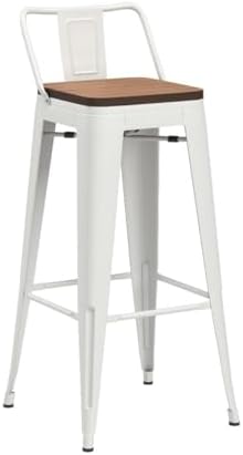HAOBO Home 30" Metal Bar Stools Counter Height Stool Set of 4 - Image 5