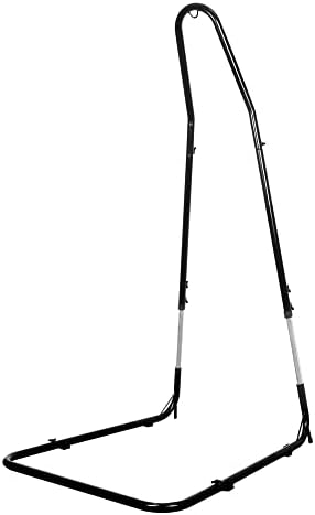 Hammock Chair Stand Only, Adjustable Height 79-93 Inch, 330 Lb Capacity by Bathonly