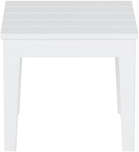 Small Outdoor Side Table, Patio End Table Weather Resistant Outdoor Coffee Table - Image 4
