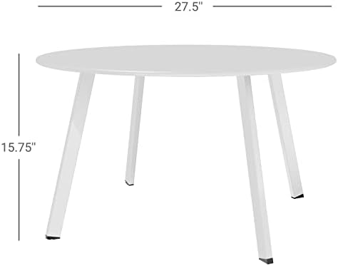 Grand patio 28" Round Outdoor Coffee Table - Image 3