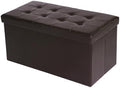 SONGMICS 30 Inches Folding Storage Ottoman Bench by SONGMICS