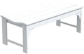 Outdoor Benches Weatherproof, All Weather Resistant Park Bench Poly Lumber by Costaelm