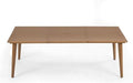 Outdoor Dining Table for 8, Rectangular Aluminum Patio Table by HAPPATIO