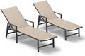 Patio Chaise Lounge Chair Outdoor by Vexwalx
