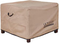 ULTCOVER Waterproof Patio Ottoman Cover 27L x 27W x 18H in by ULTCOVER