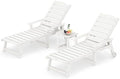 LUE BONA Outdoor Chaise Lounge Chairs, 5-Position by LUEBONA