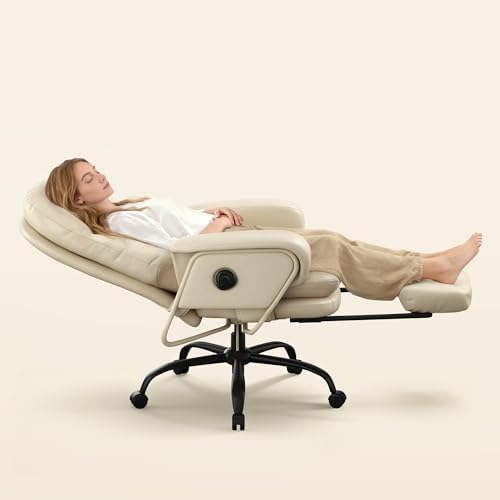 FLEXISPOT HC4 2-in-1 Chaise Lounge Chair Indoor, PU Leather by Unknown