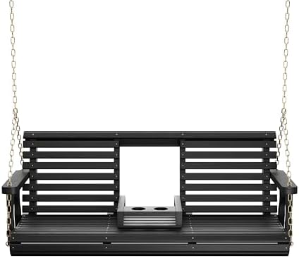 Porchgate Amish Heavy Duty Console Porch Swing - Image 2
