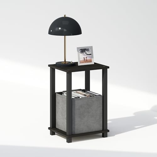 Furinno Simplistic Toolless 2-Tier Compact Night Stand - Image 3