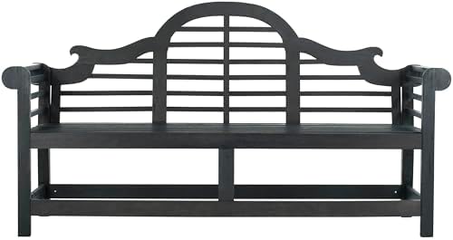 SAFAVIEH Outdoor Khara Wood Bench by Unknown
