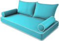 Outdoor Twin Size Swing Cushion & Pillows Cover by CALBODE