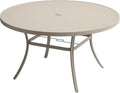 VICLLAX 50" Outdoor Round Patio Dining Table by HOME
