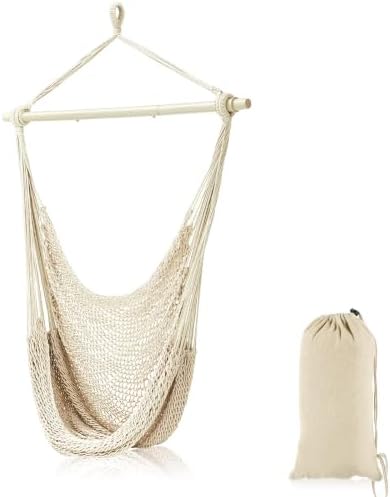 Barydat 1 Pcs Hanging Hammock Chair Boho Swing Chair by home