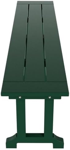 Outdoor Benches Weatherproof, Park Long Bench Poly Lumber Backless - Image 6