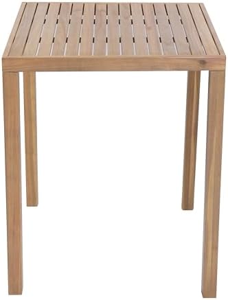 Christopher Knight Home Gree Acacia Wood Outdoor Bar Table, Wooden Patio Bar - Image 4