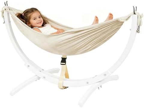 FUNLIO Wooden Hammock with Stand by FUNLIO