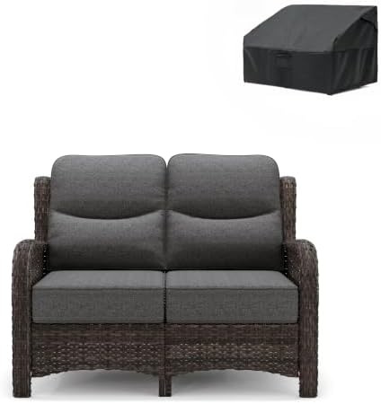Oversized Loveseat, Outdoor Sofa by HILLGA