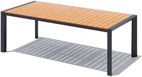 Crestlive Outdoor Dining Table for 8 by CrestliveProducts
