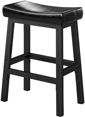 24 Inch Bar Stools for Kitchen Island, Kitchen Chairs Counter Height Stools by WINAZ