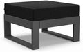 Rockaway Outdoor HDPE Patio Ottoman by Costaelm