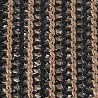 Eden's Decor Straight Flat-Edged Sun Shade Sail Rectangular 12' x 13' Brown UV-Blocking Outdoor Canopy Fabric Cloth Awning for Pergola Patio Garden Backyard Custom Size