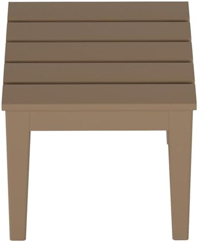 Small Outdoor Side Table, Patio End Table Weather Resistant Outdoor Coffee Table - Image 6