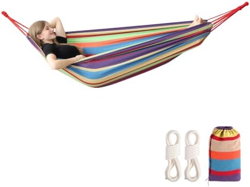 Camping Portable Hammock for Outdoor, 450 lbs Weight Capacity by LIEVIM