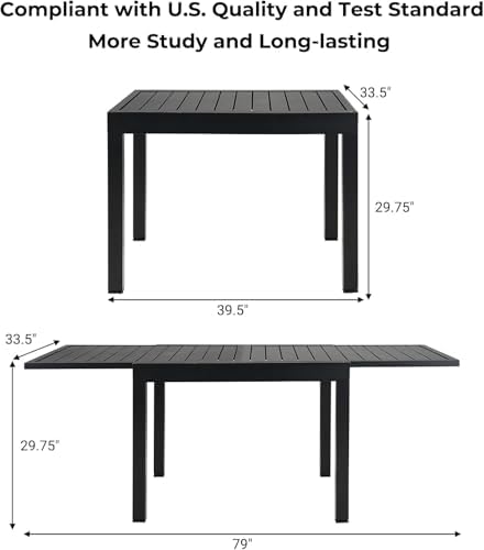 Grand patio 7-Piece Outdoor Dining Set - Image 6