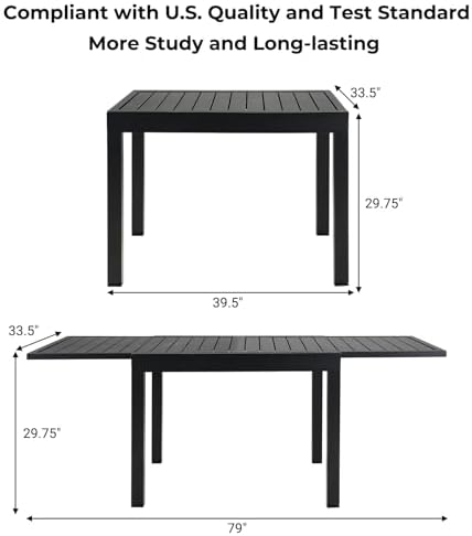 Grand patio 7-Piece Outdoor Dining Set - Image 6