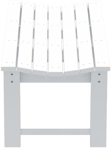 Outdoor Benches Weatherproof, All Weather Resistant Park Bench Poly Lumber - Image 5