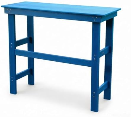 52.4'' Rectangle Outdoor Bar Table, Patio Counter Height Bar Table, HDPE - Image 7