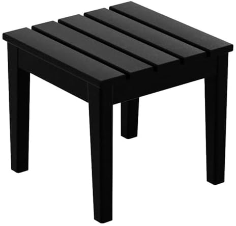 Small Outdoor Side Table, Patio End Table Weather Resistant Outdoor Coffee Table by Costaelm