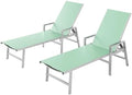 Patio Chaise Lounge Chair Outdoor Set of 2 by Vexwalx