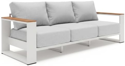 Oversized Aluminum Patio Furniture, 1 Piece Luxury Outdoor Furniture by ComfCove