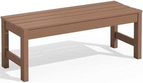 SERWALL 47 Inches Backless Outdoor Bench by SERWALL
