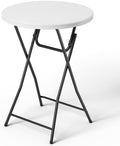 Folding Table, 32 Inch Foldable Cocktail Bar, High Top Round Folding Tables No by FoldingFurniture