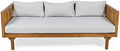Christopher Knight Home Tina Outdoor 3 Seater Acacia Wood Daybed, Teak Finish by ChristopherKnightHome