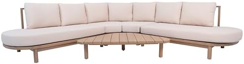 Merax Outdoor 5 Piece Half- Moon Sofa - Image 4