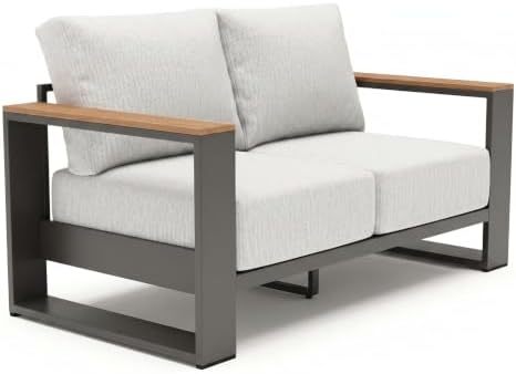Oversized Aluminum Patio Furniture, 1 Piece Luxury Outdoor Furniture by ComfCove