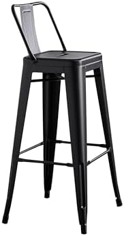 AC Pacific 30” Metal Barstool Set of 4 – Country Rustic Style - Image 4