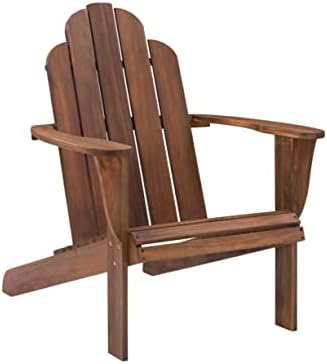 Linon Home Dcor Home Decor Teak Wood Stock Chair, 30.4" wx37.6 dx37.8 h by Linon
