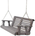 Amish Casual Heavy Duty 700 Lb Capacity Porch Swing – Wooden Outdoor Roll Back by AmishCasual
