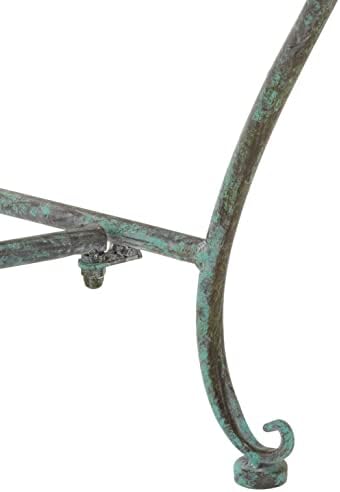 SAFAVIEH Outdoor Abner Metal Bench - Image 7