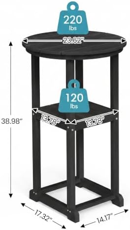 Ciokea Outdoor Round Table 1 Pieces - Image 3